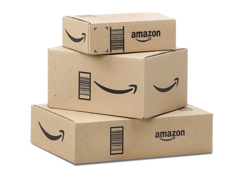 Amazon Packages Train